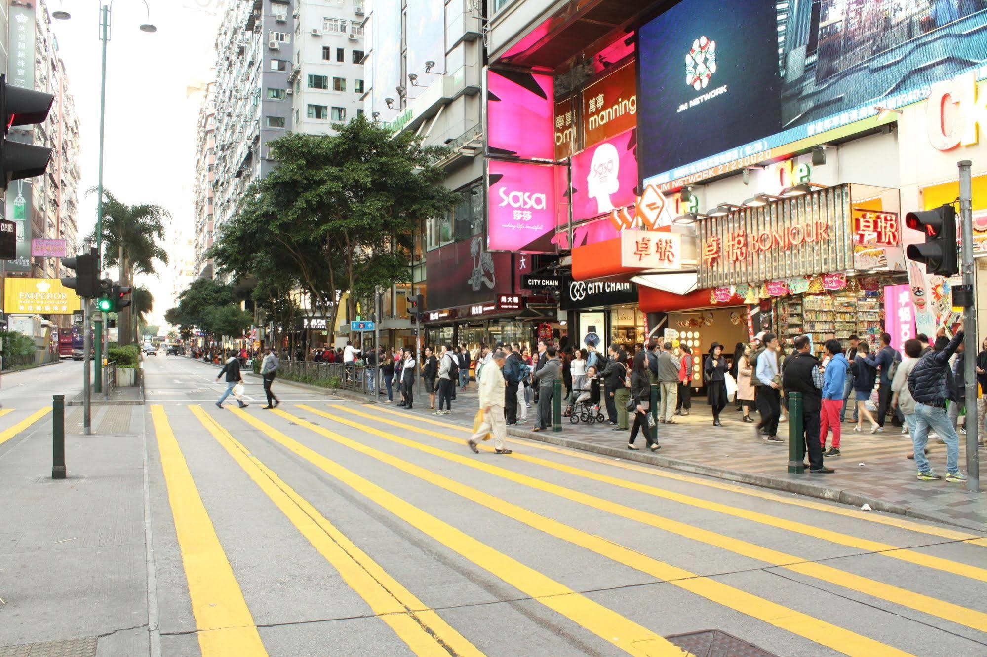 New Fortunate Guest House Hongkong Exteriör bild
